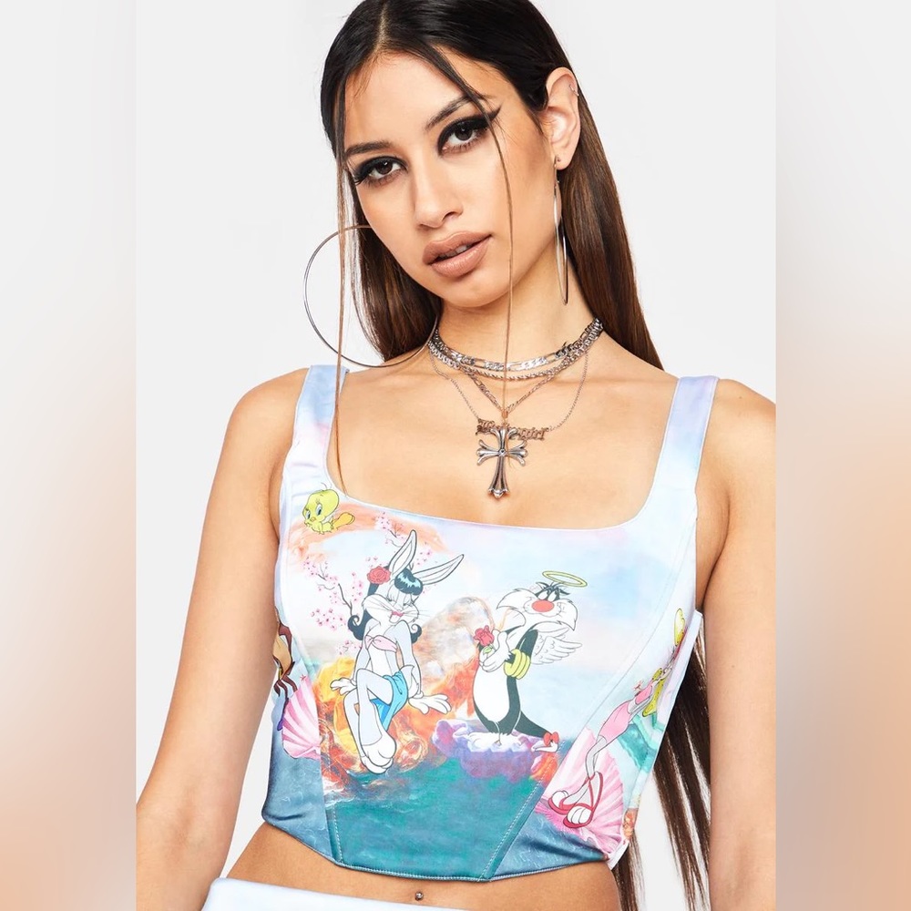NEW LOONEY TUNES X DOLLS KILL SOLD OUT CORSET